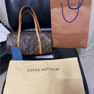 Louis Vuitton Brown Monogram Papillon 30 Handbag